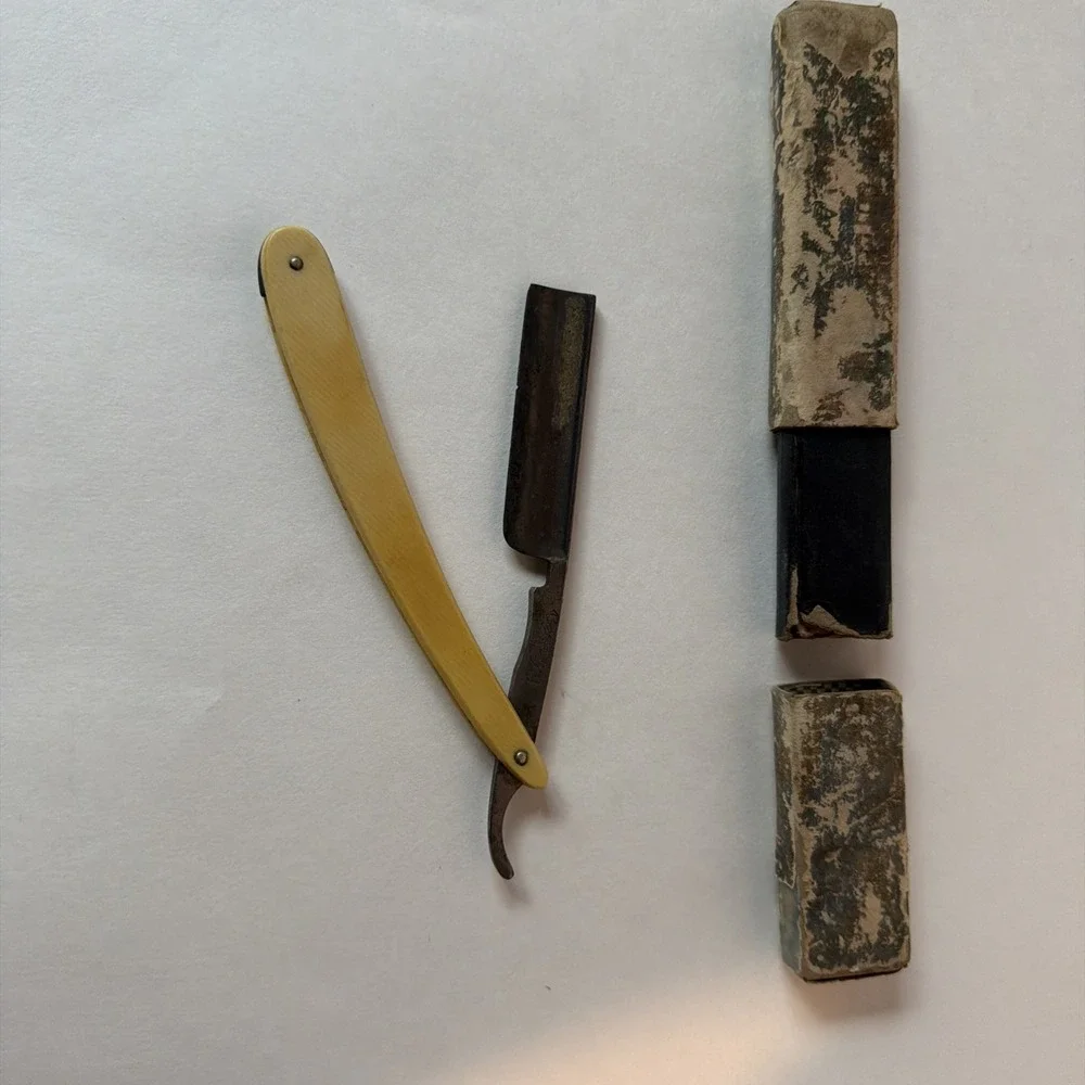 Genco Masterbarber Straight Razor w/original box, Geneva, NY